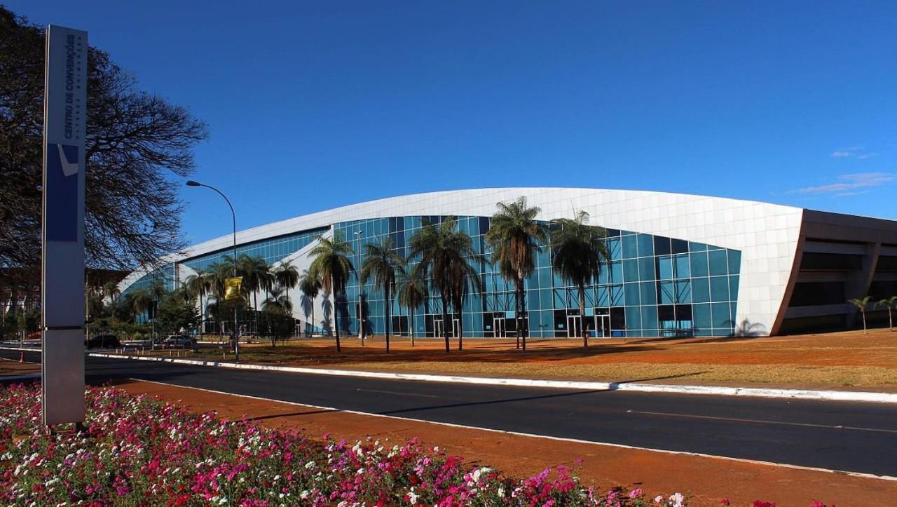 V822 Apart Aconchegante Em Frente Ao Shopping Brasília Ngoại thất bức ảnh